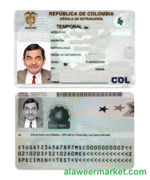 Colombia residence permit